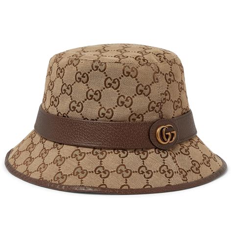 gucci monogram bucket hat|gucci bucket hat men.